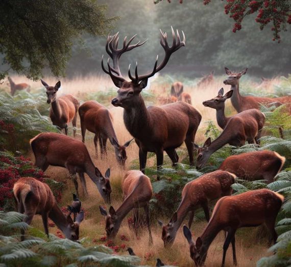 The Fascinating Feeding Habits of Red Deer