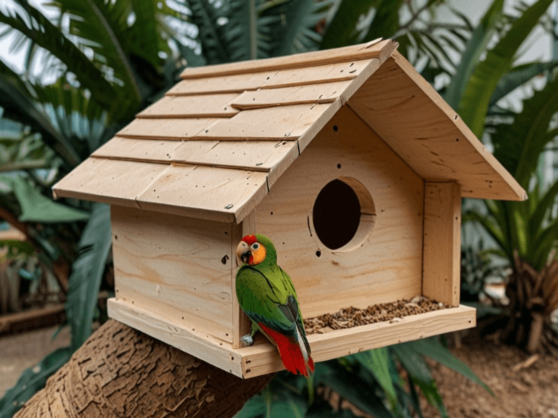 Large Size Parrot Nest House