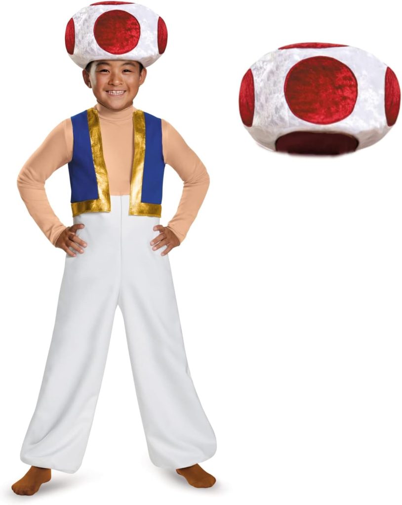 Disguise Boys Toad Deluxe Costume