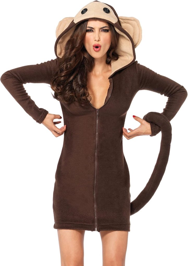 Leg Avenue Womens Cozy Monkey Costume