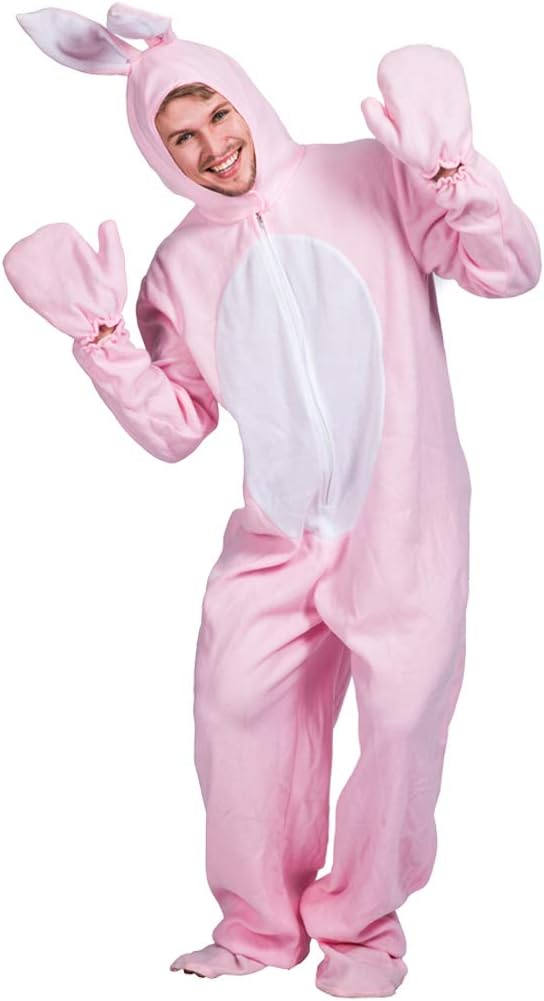 FantastCostumes Rabbit Kangaroo Costume Unisex Adult Cute Animals Fancy Dress